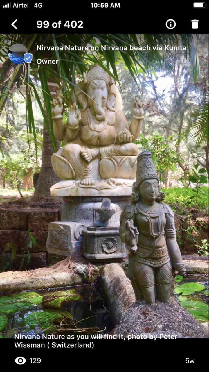 Nirvana Nature Hotel Gokarna  Eksteriør billede